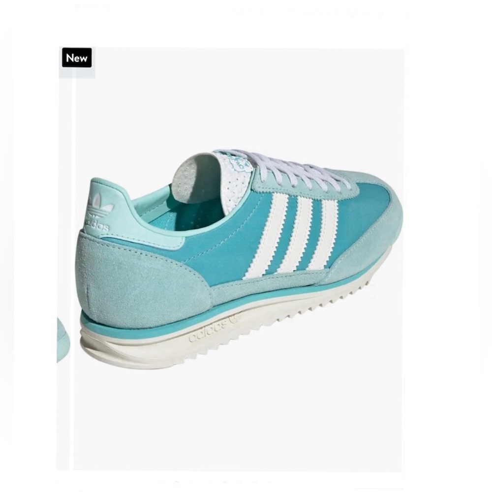 *new* Adidas Women's SL 72 Sneakers - Easy Mint - Picture 7 of 13